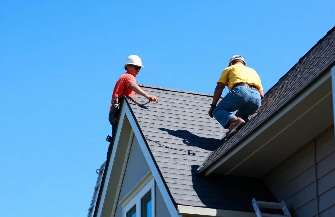 Roofing services in Cleveland by Karbella Construction